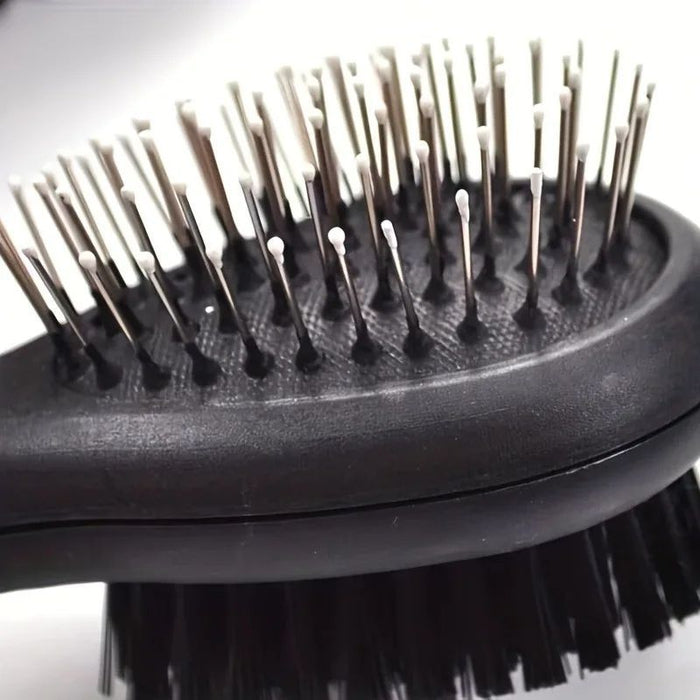 2-in-1 Double-Sided Dog Grooming Brush Comb