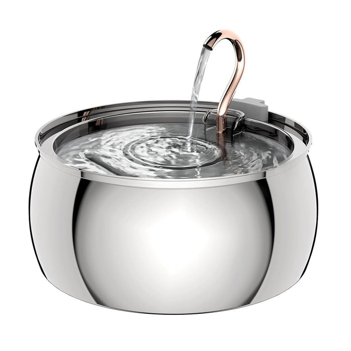 4L Water Drop Large Capacity Cat Stainless Steel Water Dispenser