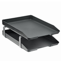 Acrimet •  Bandeja fija doble carta (color negro)