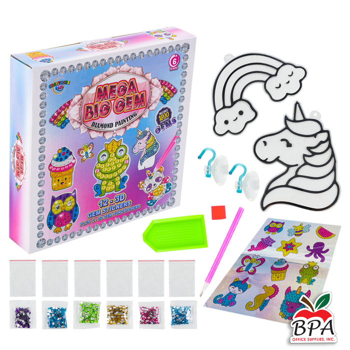 Activity Set • Mega Big Gem Diamond Painting Kit