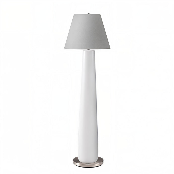 ALBÉRA™ – MODERN WHITE RESIN FLOOR LAMP – I 9684
