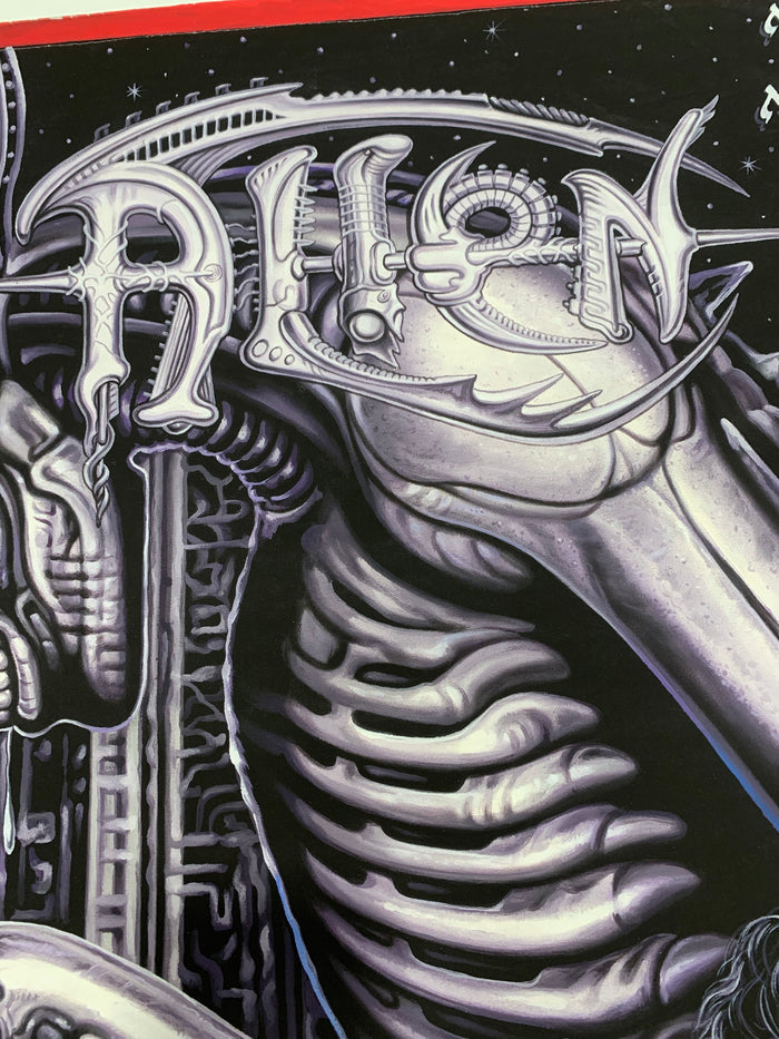 Alien - Archival Giclée Print from Static Medium by C.A. Wisely (Artist’s Proof)