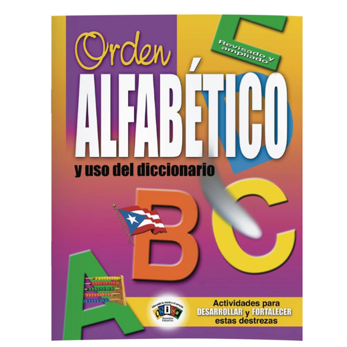 Anisa •  Cuaderno "Orden alfabético"