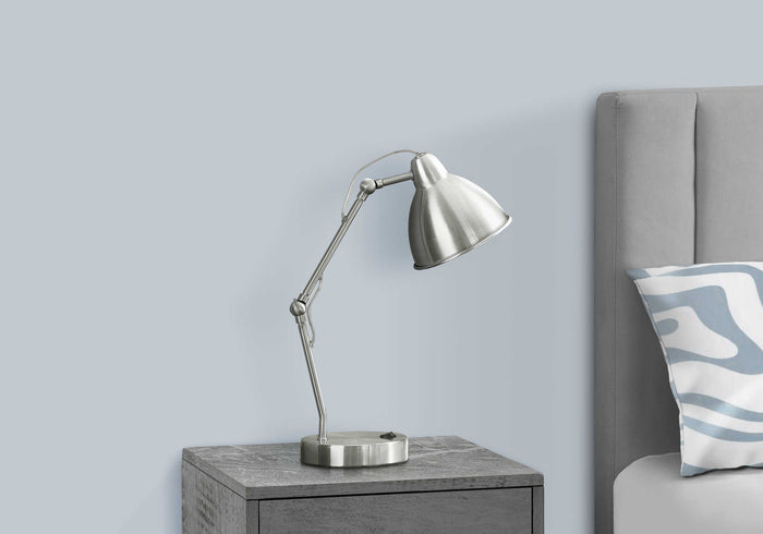 ARGENT FLEX™ – ADJUSTABLE USB TASK TABLE LAMP – I 9659