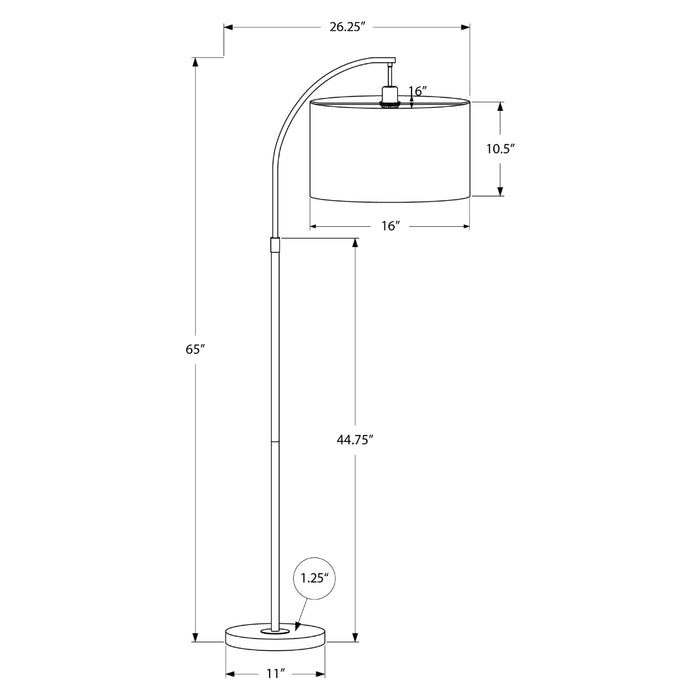 AURELIO ARC™ – MODERN ARC FLOOR LAMP – I 9749