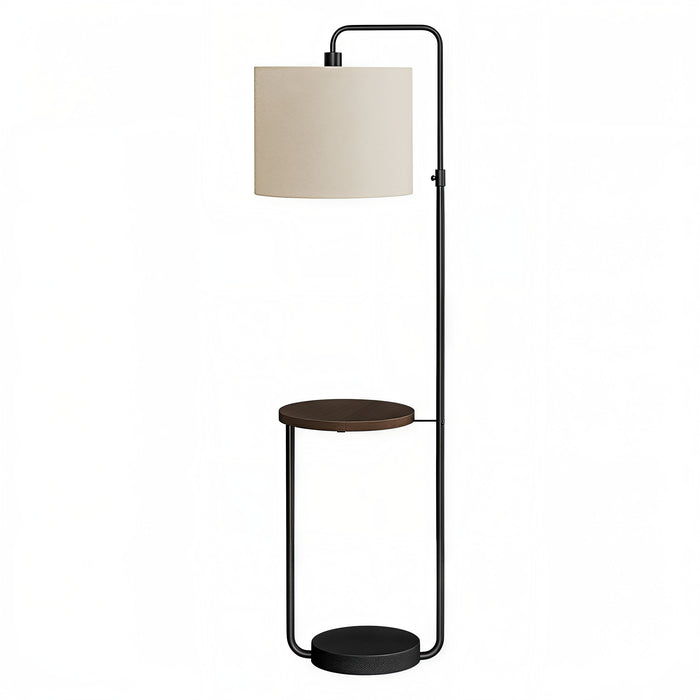 AURELION EDGE™ – MODERN ADJUSTABLE FLOOR LAMP WITH SHELF & USB – I 9753