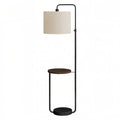 AURELION EDGE™ – MODERN ADJUSTABLE FLOOR LAMP WITH SHELF & USB – I 9753