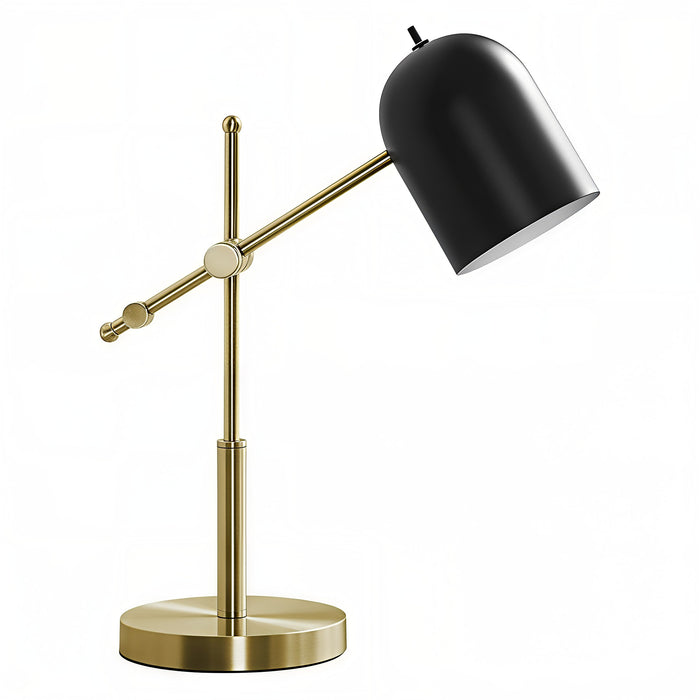 AURELION TASK™ – MODERN BRASS TABLE LAMP – I 9766