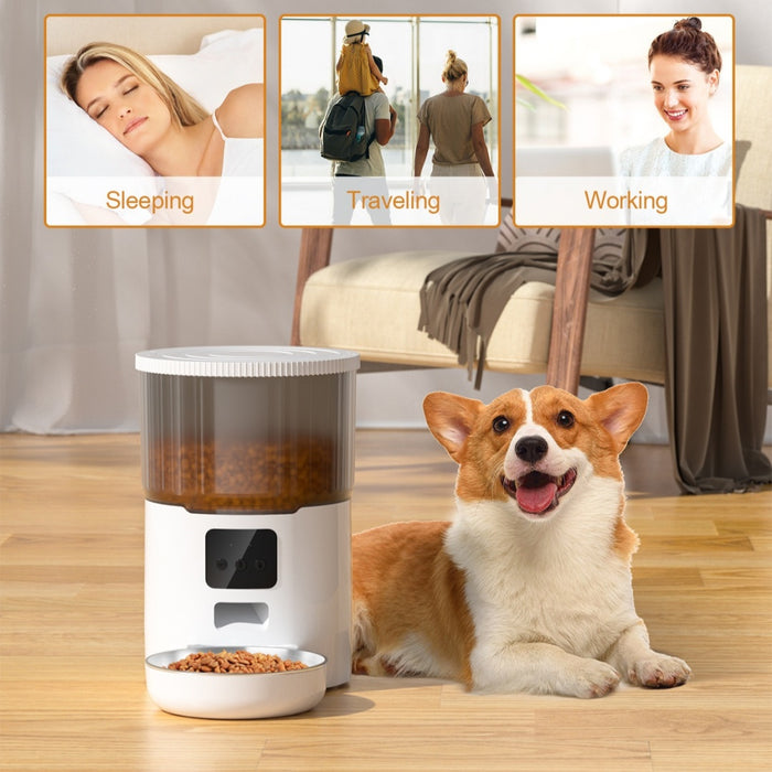 Automatic Smart Pet Feeder Food Dispenser