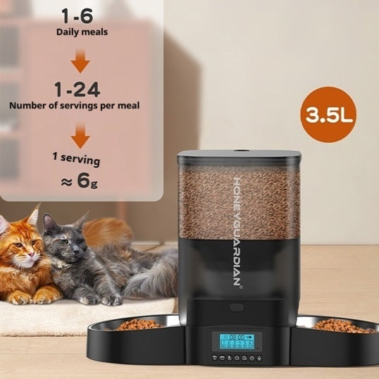 Automatic Smart Pet Feeder Timed Portion Control