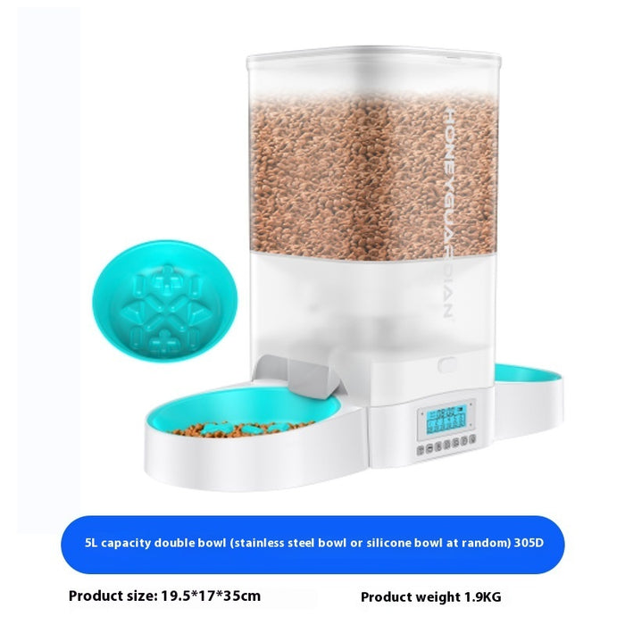 Automatic Smart Pet Feeder Timed Portion Control