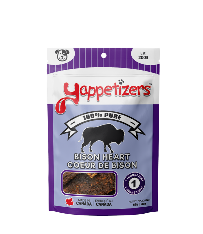 Bison Heart Dog Treats