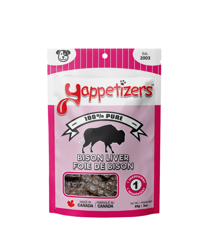 Bison Liver Dog Treats