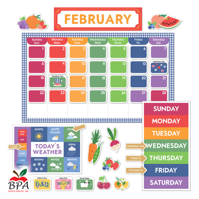 Carson Dellosa •  Calendario "Farmers Market"