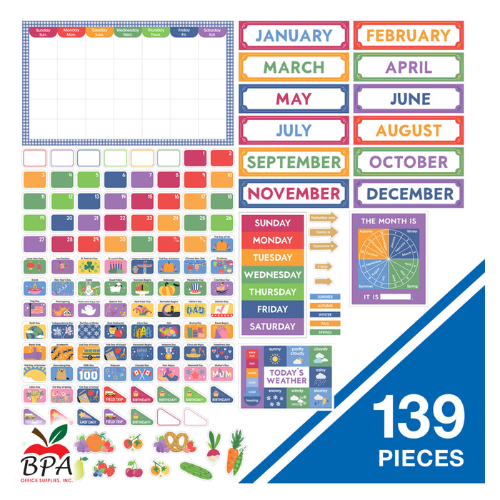 Carson Dellosa •  Calendario "Farmers Market"