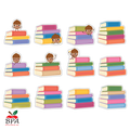 Carson Dellosa • Cut-outs "Fairy Tale - Bookstacks"