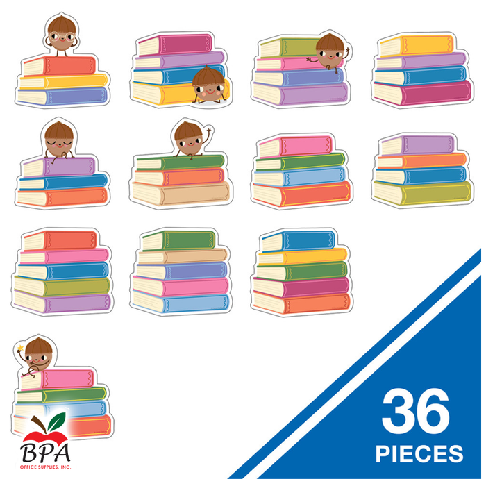 Carson Dellosa • Cut-outs "Fairy Tale - Bookstacks"