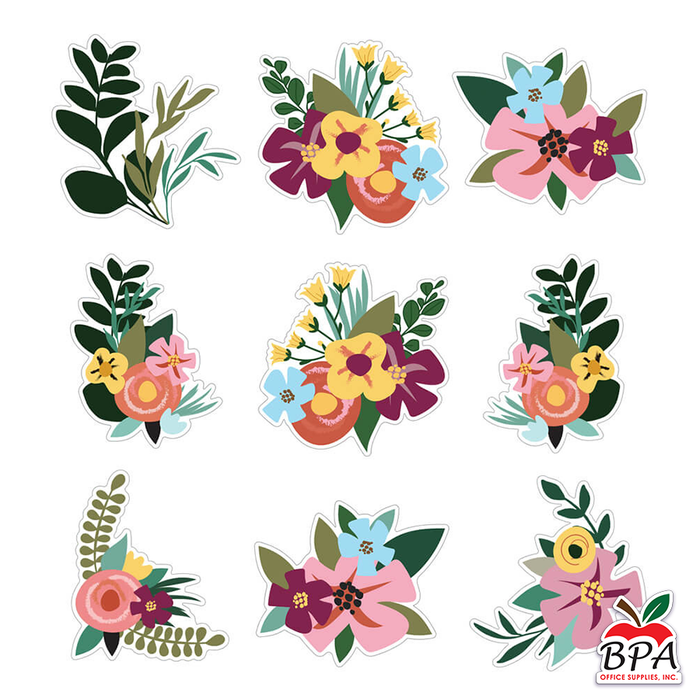 Carson Dellosa •  Cut-outs "Grow Together Jumbo Flowers and Greenery"