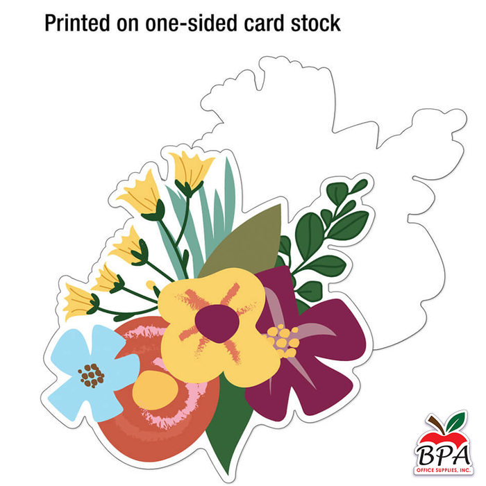 Carson Dellosa •  Cut-outs "Grow Together Jumbo Flowers and Greenery"