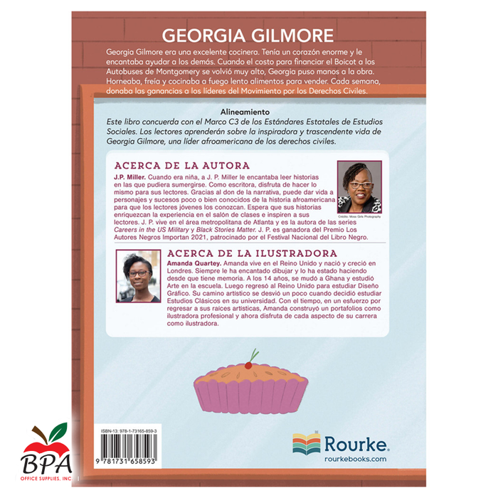 Carson Dellosa •  Libro de líderes "Georgia Gilmore"