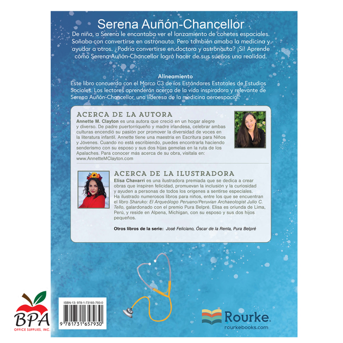 Carson Dellosa •  Libro de líderes "Serena Auñón-Chancellor"