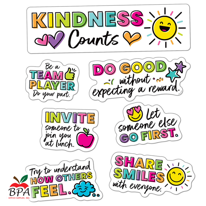 Carson Dellosa • Mini Set Decorativo "Kindness Counts"