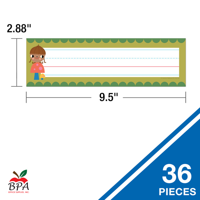 Carson Dellosa • Name plates "Fairy Tale Forest"