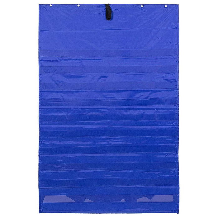 Carson Dellosa  • Pocket Chart - Original Blue