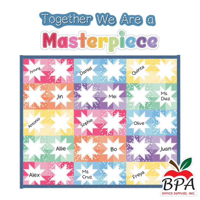 Carson Dellosa • Set-decorativo "Crafty Cool - Together We Are a Masterpiece"