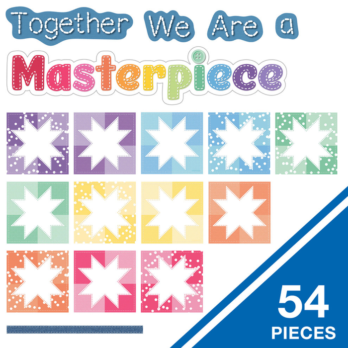 Carson Dellosa • Set-decorativo "Crafty Cool - Together We Are a Masterpiece"