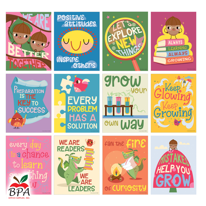 Carson Dellosa • Set Mini Posters "Fairy Tale"