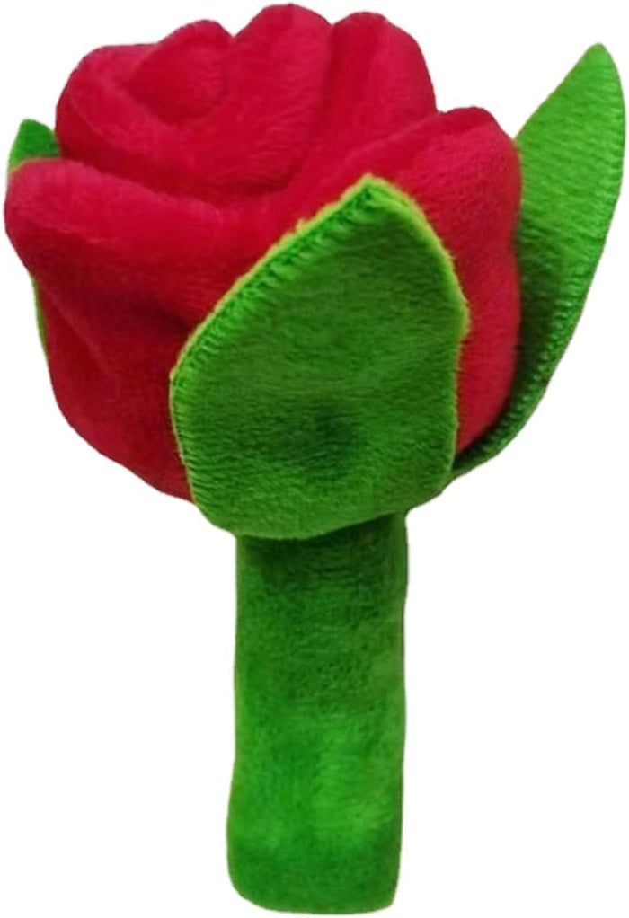 Chew Resistant Plush Rose Dog Toy