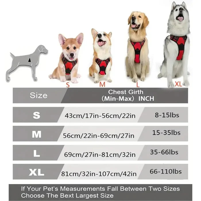 Comfort-Fit Dog Vest Harness