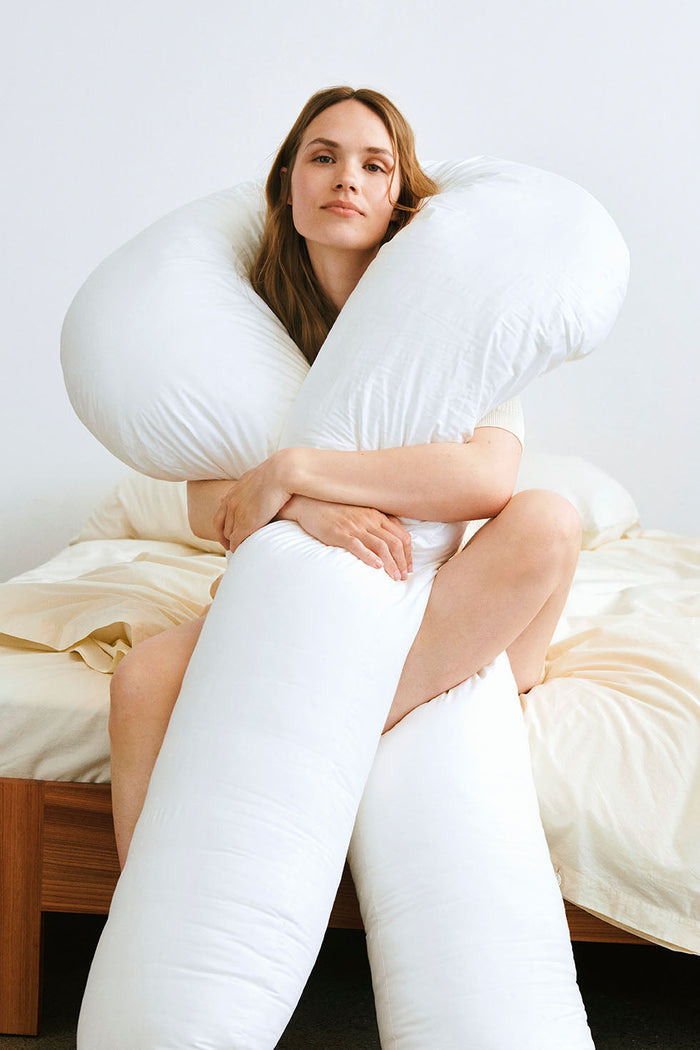 Cover for Comfort-U Support Pillow - White