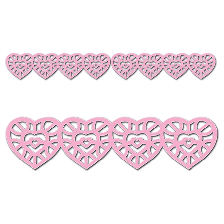 CTP •  Borde Jumbo  "Stencil Cut Heart"