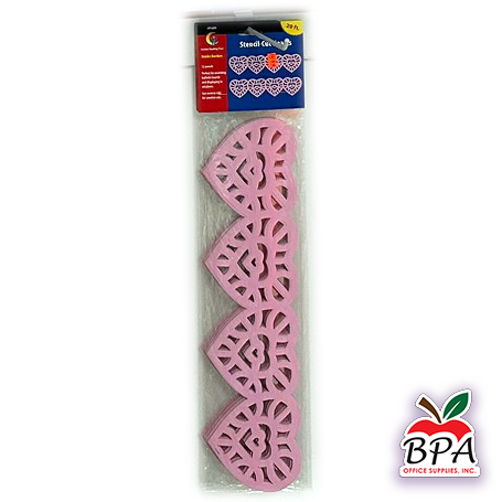 CTP •  Borde Jumbo  "Stencil Cut Heart"