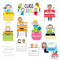 CTP • Mini Set decorativo "Class Jobs"