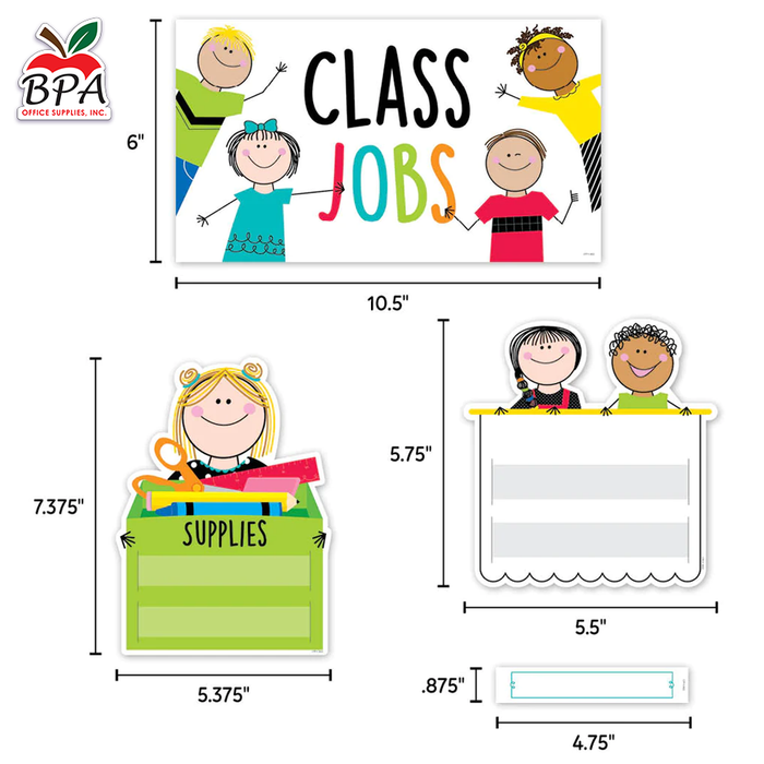 CTP • Mini Set decorativo "Class Jobs"