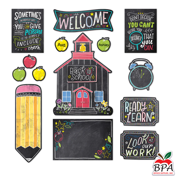 CTP • Set decorativo "Chalk It Up! School Time Fun"