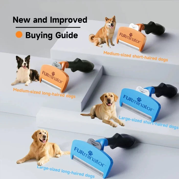 Dog & Cat Deshedding Grooming Brush