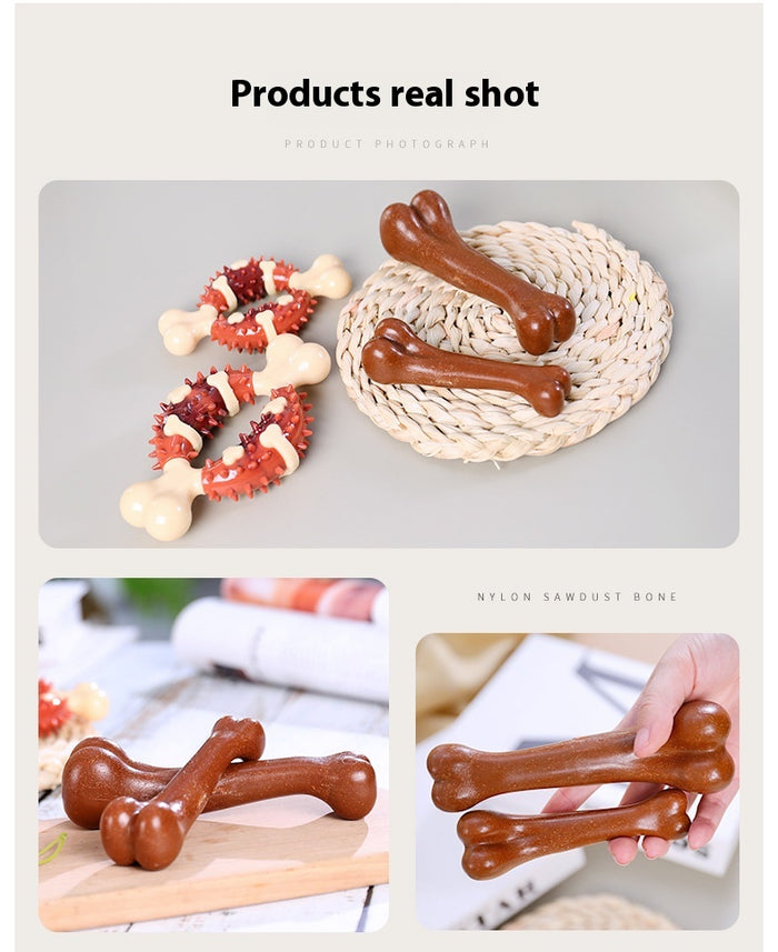 Dog Pet Molar Toy Bite-resistant Bone