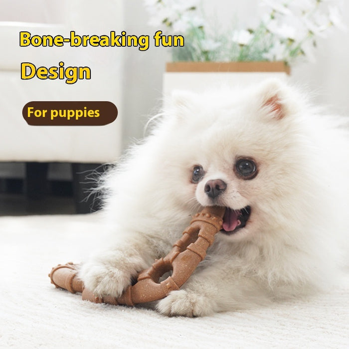 Dog Toy Bone Molar Rod Bite-resistant Teeth Cleaning
