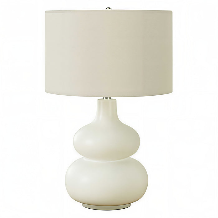 ELARA SOFT™ – SCULPTURAL CERAMIC TABLE LAMP – I 9608