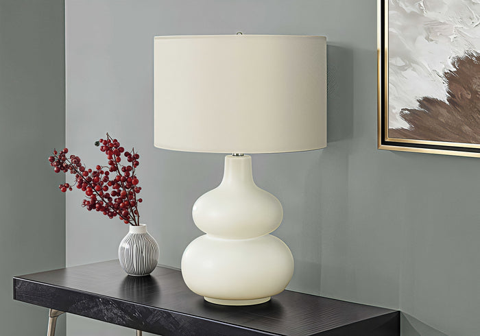 ELARA SOFT™ – SCULPTURAL CERAMIC TABLE LAMP – I 9608