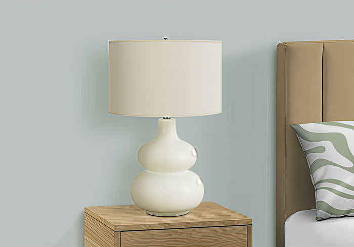 ELARA SOFT™ – SCULPTURAL CERAMIC TABLE LAMP – I 9608