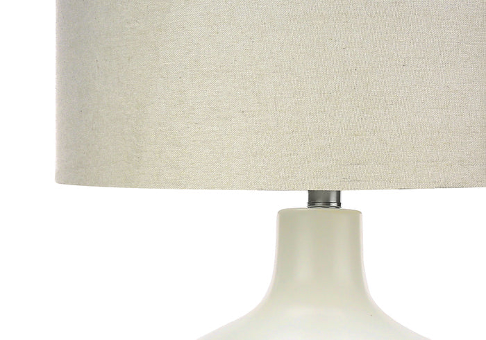 ELARA SOFT™ – SCULPTURAL CERAMIC TABLE LAMP – I 9608