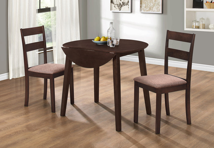 Espresso Drop Leaf Dining Set – Model T-Toronto