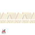 Eureka •  Borde "Cool Era - Notebook Paper"