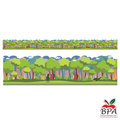 Eureka •  Borde "Once Upon A Dream - Forest - Extra Wide Deco Trim"
