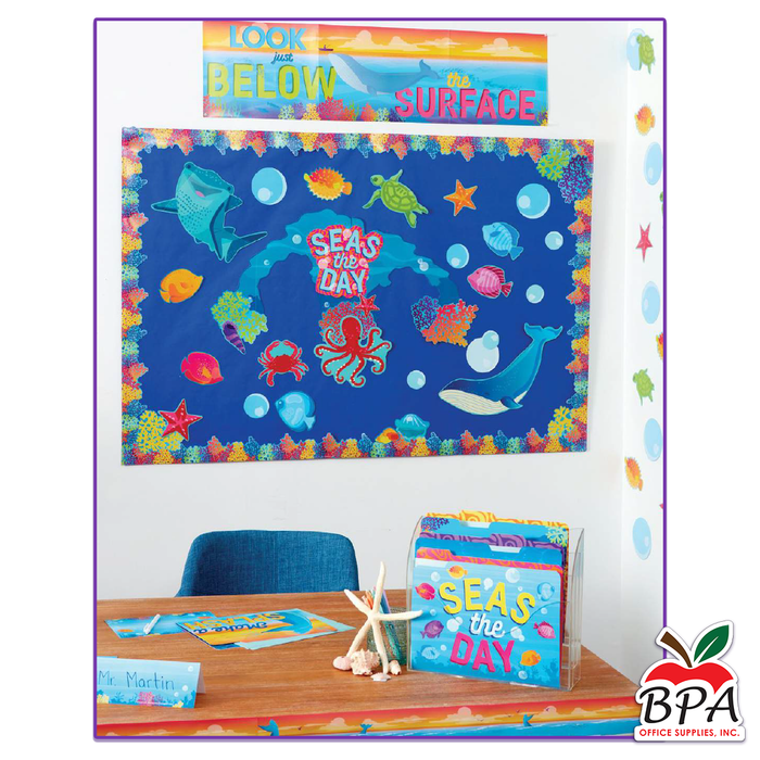 Eureka •  Borde "Seas the Day - Colorful Coral Reef"